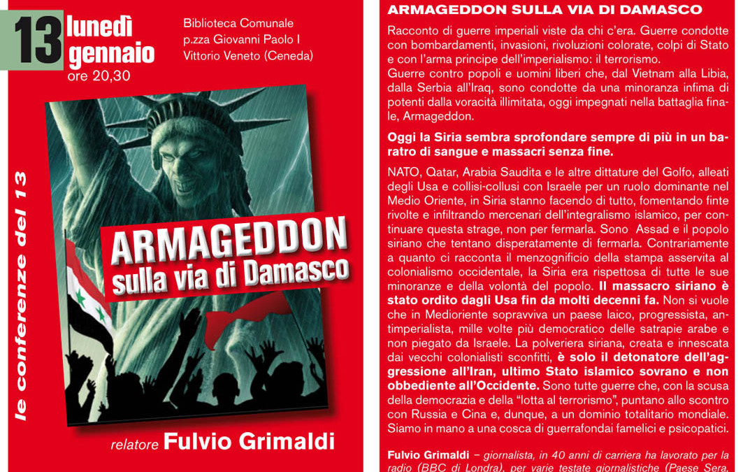 ARMAGEDDON sulla via di Damasco