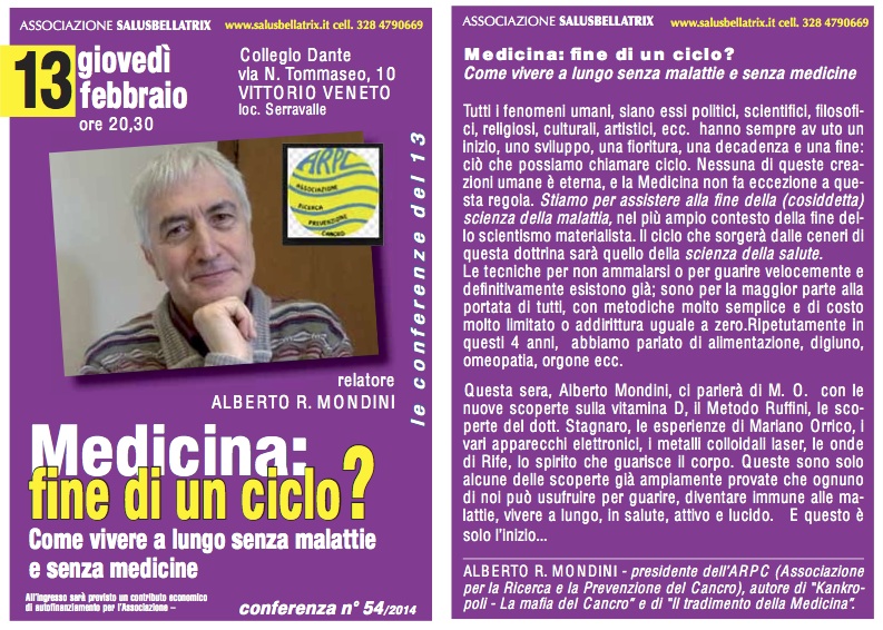 Medicina: Fine di un ciclo