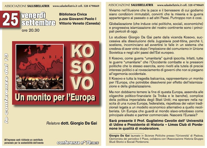 Kosovo, un monito per l’Europa
