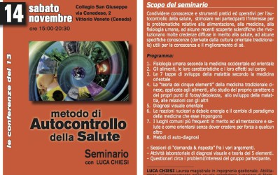 Metodo di Autocontrollo della Salute – Seminario