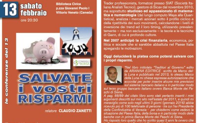 Salvate i Vostri Risparmi