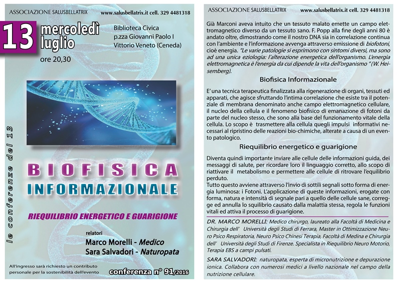 Biofisica informazionale