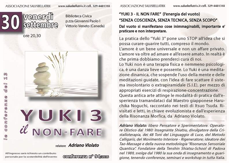 YUKI 3 – IL NON FARE