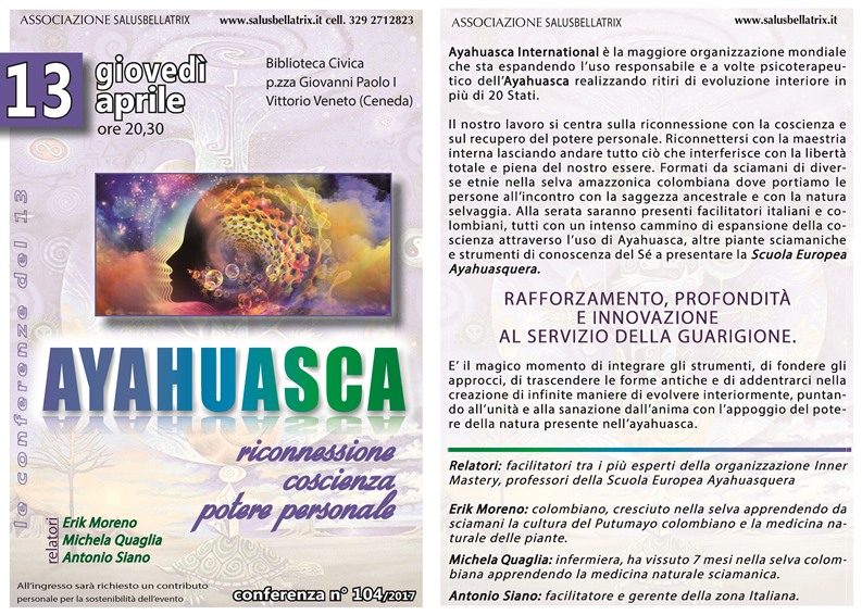 AYAHUASCA – riconnessione, coscienza e potere personale