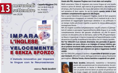 IMPARA L’INGLESE VELOCEMENTE E SENZA SFORZO – il metodo innovativo per imparare le lingue con le Neuroscienze