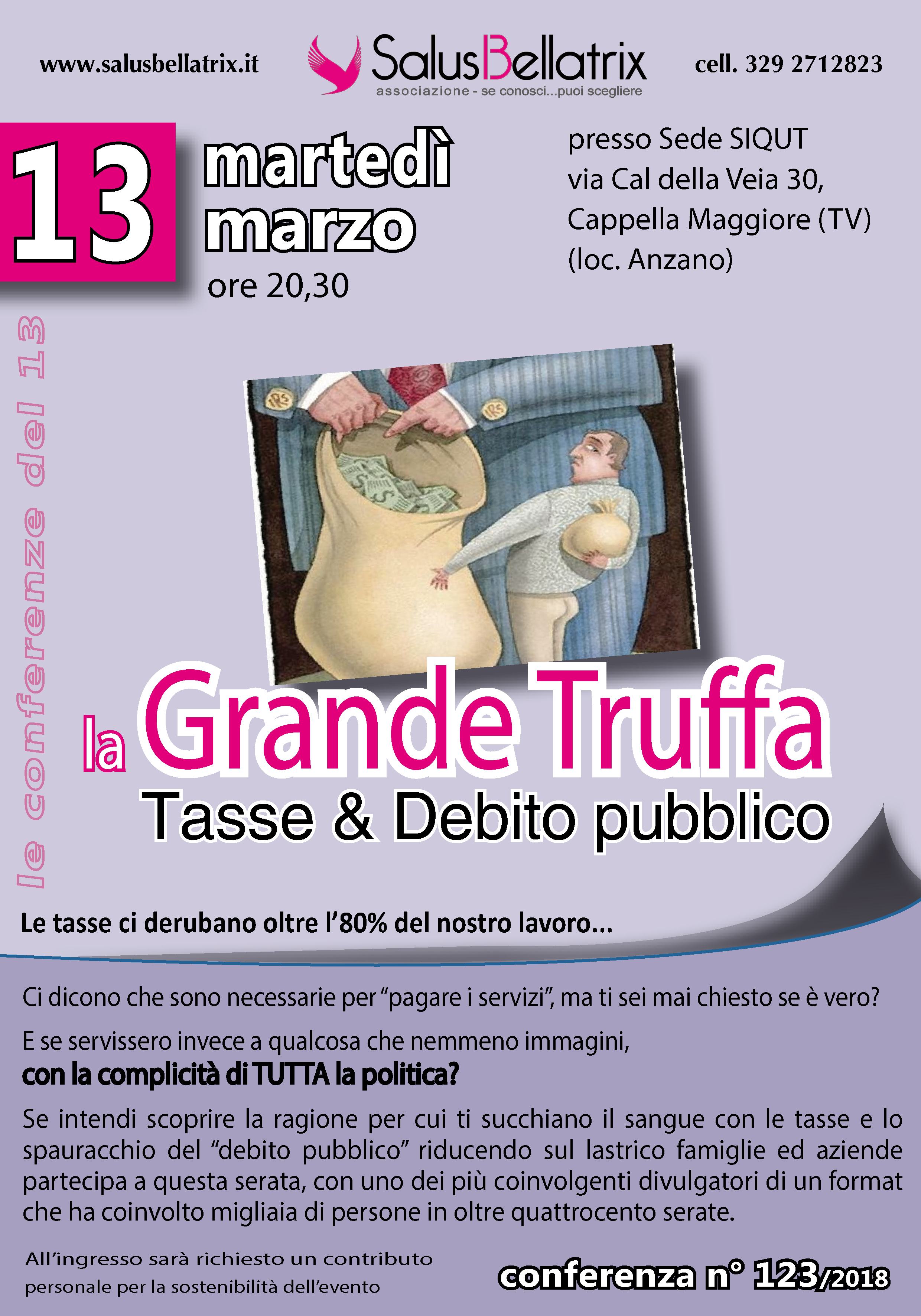 LA GRANDE TRUFFA: tasse e debito pubblico