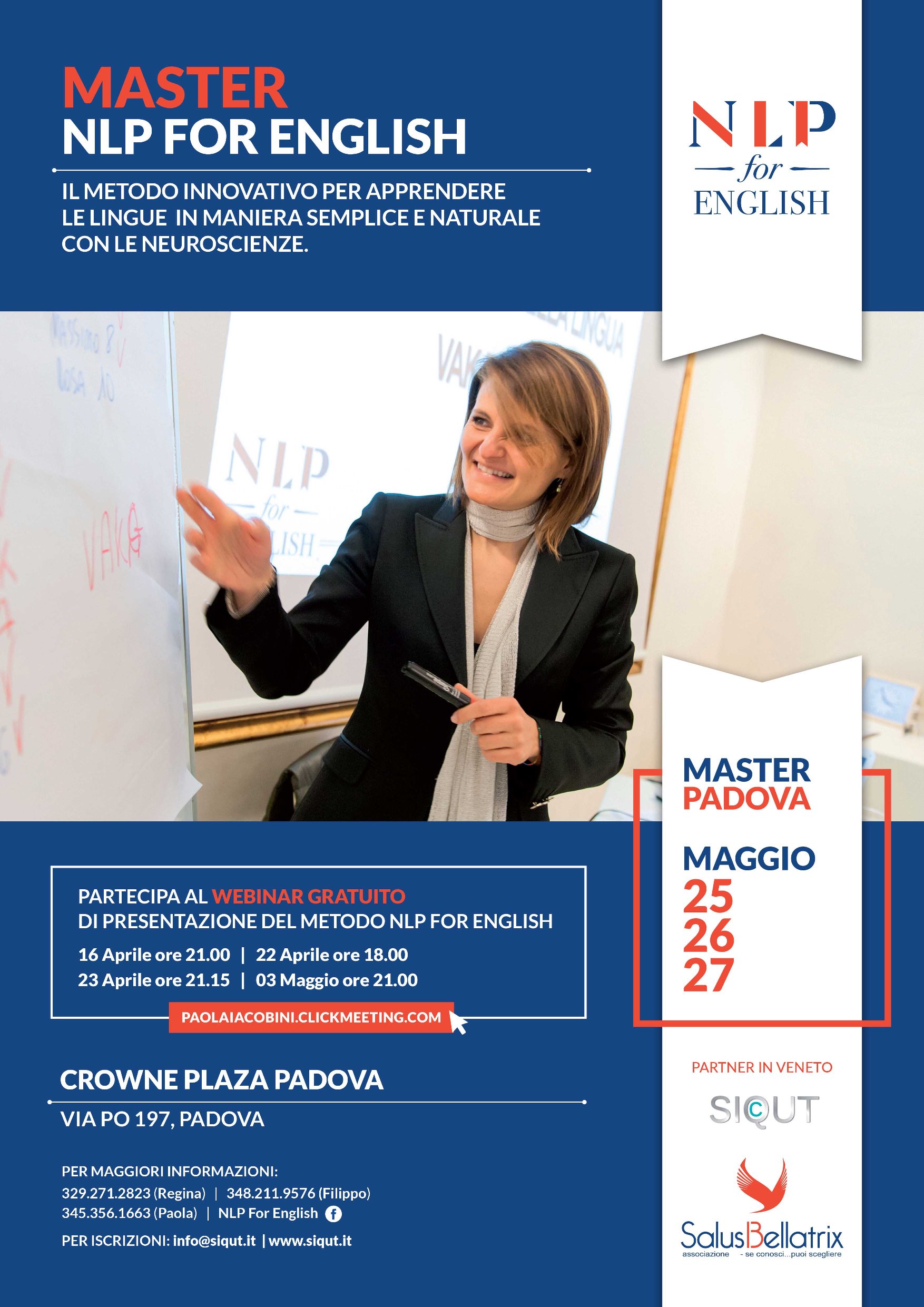 Master NLP for English – Padova