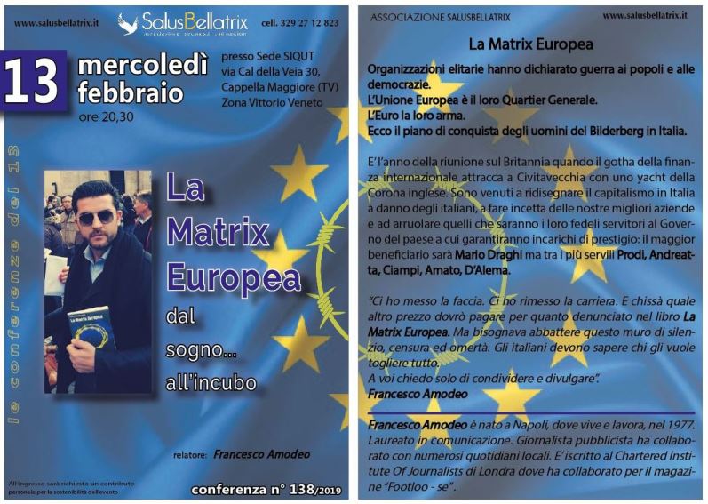 LA MATRIX EUROPEA – dal sogno… all’incubo